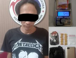 Tersangka Pengedar Narkotika Jenis Shabu Dibekuk Polres Lebak