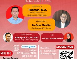 Mahasiswa UNIS Gelar Seminar Literasi Politik